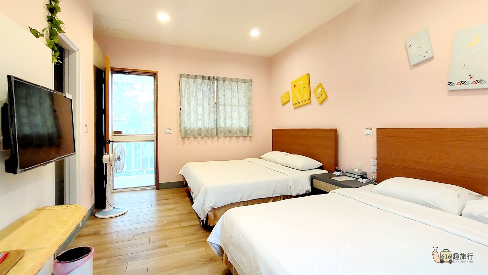 【208藍鵲】四人套房 - 房型照片